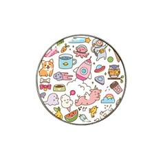 Set-kawaii-doodles -- Hat Clip Ball Marker (4 Pack) by Grandong