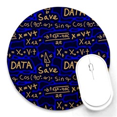 Art Pattern Design Background Graphic Round Mousepad by Vaneshop