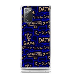 Art Pattern Design Background Graphic Samsung Galaxy Note 20 Tpu Uv Case by Vaneshop