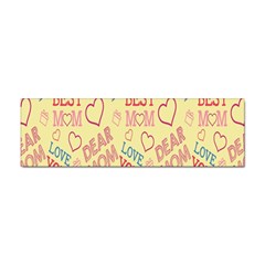 Love Mom Happy Mothers Day I Love Mom Graphic Pattern Sticker (bumper) by Vaneshop