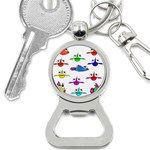 Fish Swim Cartoon Funnycute Bottle Opener Key Chain Front