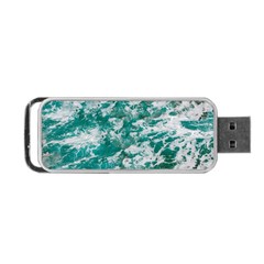 Blue Ocean Waves 2 Portable Usb Flash (two Sides) by Jack14