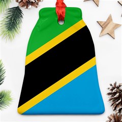 Flag Of Tanzania Ornament (bell) by Amaryn4rt