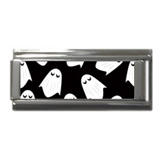 Ghost Halloween Pattern Superlink Italian Charm (9mm) by Amaryn4rt