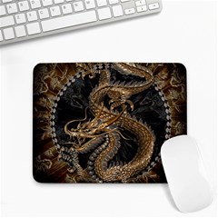 Dragon Pentagram Small Mousepad by Amaryn4rt