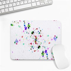 Star-structure-many-repetition- Small Mousepad by Amaryn4rt