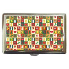 Pattern-christmas-patterns Cigarette Money Case by Amaryn4rt