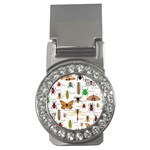 Insects-seamless-pattern Money Clips (CZ)  Front