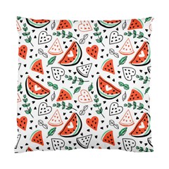 Seamless-vector-pattern-with-watermelons-mint Standard Cushion Case (two Sides) by Amaryn4rt