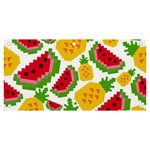 Watermelon-pattern-se-fruit-summer Banner and Sign 6  x 3  Front