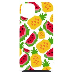 Watermelon-pattern-se-fruit-summer Iphone 14 Plus Black Uv Print Case by Amaryn4rt