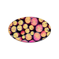 Wood Firewood Wooden Sticker (oval) by Pakjumat