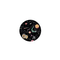 Animals Galaxy Space 1  Mini Magnets by Pakjumat