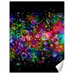 Psychedelic Bubbles Abstract Canvas 12  X 16  by Modalart