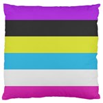 Bigender Flag Copy Standard Premium Plush Fleece Cushion Case (Two Sides) Front