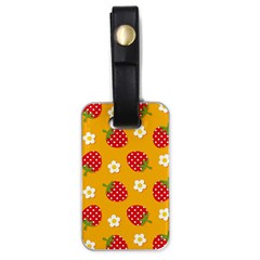 Strawberry Luggage Tag (one Side) by Dutashop