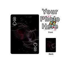 Universal Balance Moon Abstract Star Sun Universe Playing Cards 54 Designs (mini) by Modalart