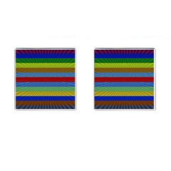 Pattern Background Cufflinks (square) by Amaryn4rt