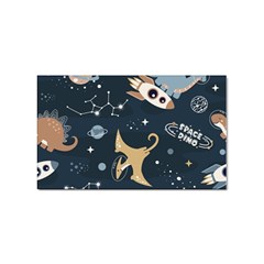 Space Theme Art Pattern Design Wallpaper Sticker Rectangular (100 Pack) by Proyonanggan