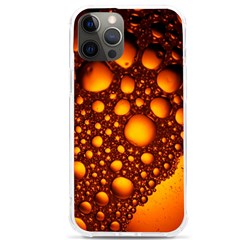 Bubbles Abstract Art Gold Golden Iphone 12 Pro Max Tpu Uv Print Case by Dutashop