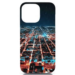 Aerial Shot Of Buildings Iphone 14 Pro Max Black Uv Print Case by Modalart