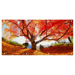 Beautiful Tree Flowers Banner And Sign 8  X 4  by 1212