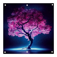 Beautiful Tree Flowers Banner And Sign 3  X 3  by 1212