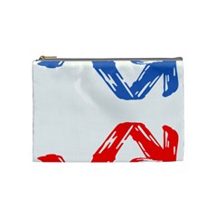 Arrow Up Down Cosmetic Bag (medium) by Ndabl3x