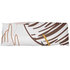 Abstract Hand Vine Lines Drawing Body Pillow Case Dakimakura (two Sides) by Ndabl3x