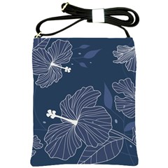 Flowers Petals Leaves Foliage Shoulder Sling Bag by Grandong