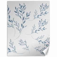 Flowers Floral Design Pattern Canvas 12  X 16  by Grandong