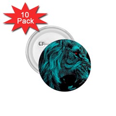 Angry Male Lion Predator Carnivore 1 75  Buttons (10 Pack) by Ndabl3x