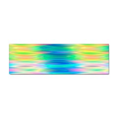 Wave Rainbow Bright Texture Sticker Bumper (10 Pack) by Sarkoni