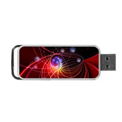 Physics Quantum Physics Particles Portable Usb Flash (two Sides) by Sarkoni