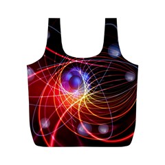 Physics Quantum Physics Particles Full Print Recycle Bag (m) by Sarkoni