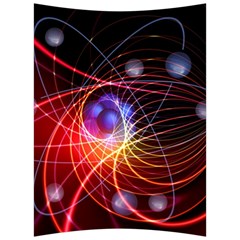 Physics Quantum Physics Particles Back Support Cushion by Sarkoni