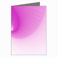 Abstract Spiral Pattern Background Greeting Cards (pkg Of 8) by Sarkoni