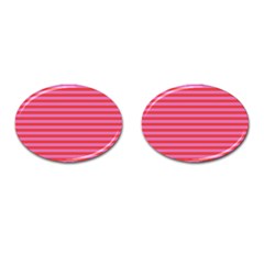 Stripes Striped Design Pattern Cufflinks (oval) by Grandong