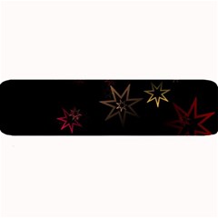 Christmas Background Motif Star Large Bar Mat by Amaryn4rt