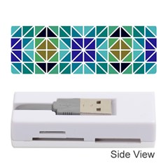 Mosaic Triangle Symmetry Memory Card Reader (stick) by Apen