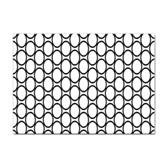 Black Pattern Halftone Wallpaper Sticker A4 (100 Pack) by Apen