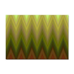 Zig Zag Chevron Classic Pattern Sticker A4 (100 Pack) by Apen