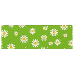 Daisy Flowers Floral Wallpaper Banner And Sign 9  X 3  by Apen