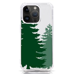 Pine Trees Spruce Tree Iphone 14 Pro Tpu Uv Print Case by Modalart