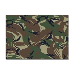 Camouflage Pattern Fabric Sticker A4 (10 Pack) by Bedest