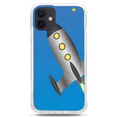 Rocket Spaceship Space Travel Nasa Iphone 12 Mini Tpu Uv Print Case	 by Ravend