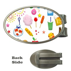 Summer Fair Food Goldfish Money Clips (oval)  by Ravend