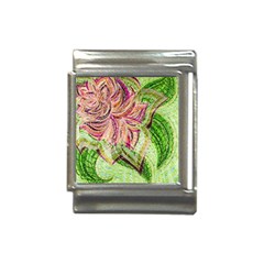 Colorful Design Acrylic Canvas Italian Charm (13mm) by Amaryn4rt