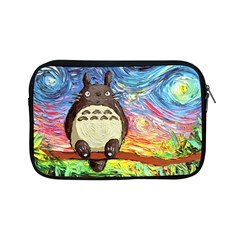 Totoro Starry Night Art Van Gogh Parody Apple Ipad Mini Zipper Cases by Modalart