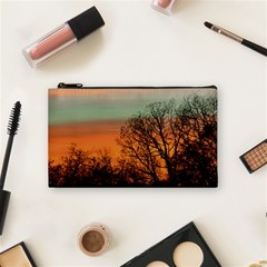 Twilight Sunset Sky Evening Clouds Cosmetic Bag (small) by Amaryn4rt